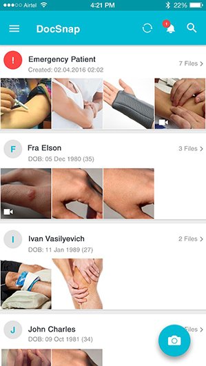 DocSnap App Screenshot