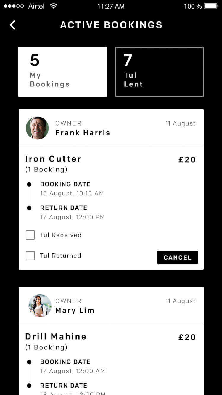 tul App Screenshot